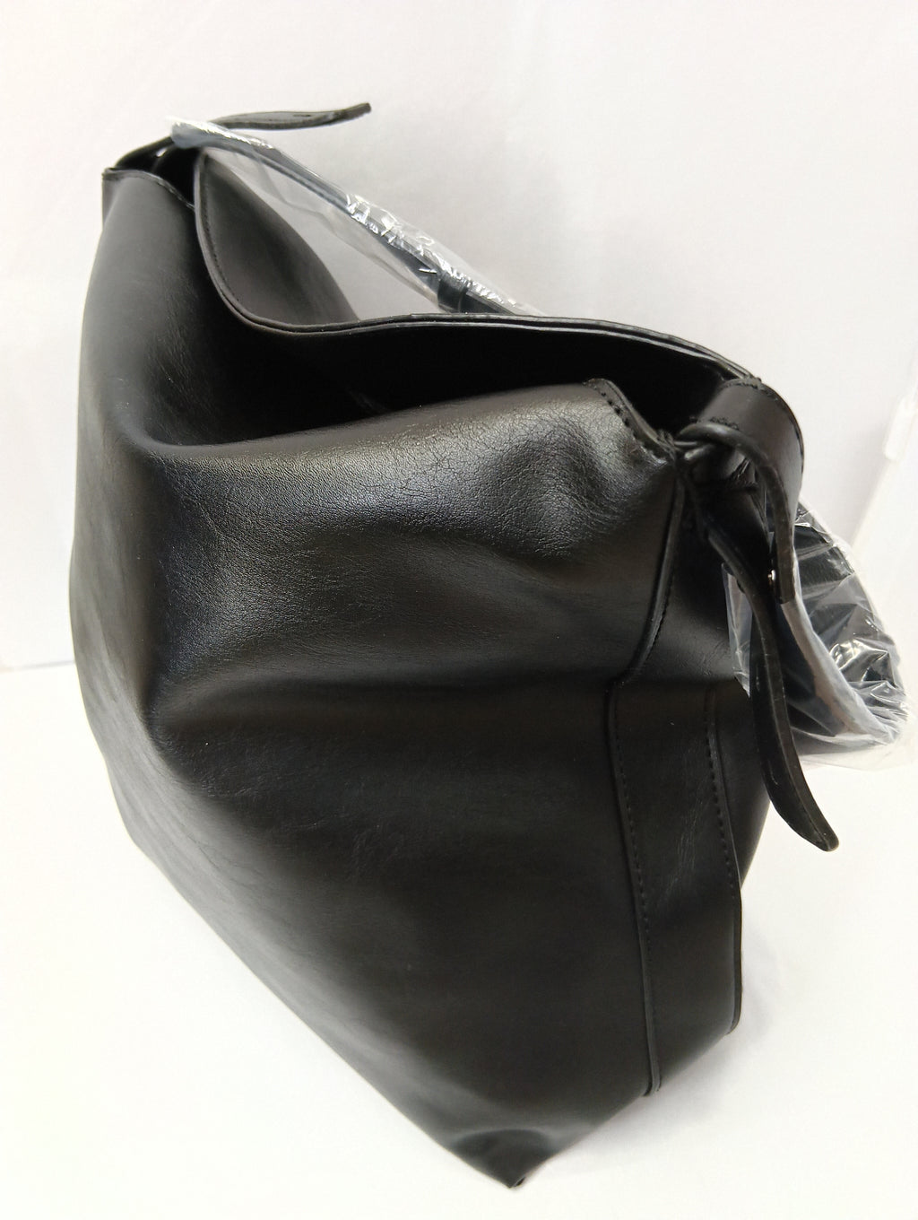 Bolso hombro con asa bandolera extraíble color negro