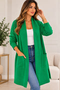 Chaqueta moda corazón verde