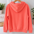 Sudadera Bershka Coral Salmon Claro