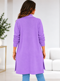 Chaqueta moda corazón morado