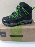 Botas CMP nr 30 Niño colór negro y  verdey un poco de azul