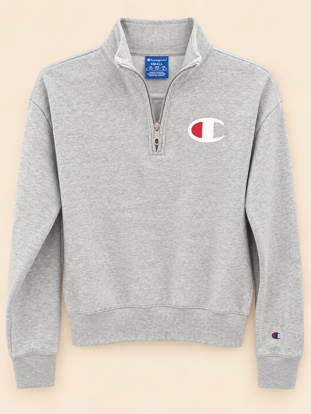 Sudadera Champion gris talla S